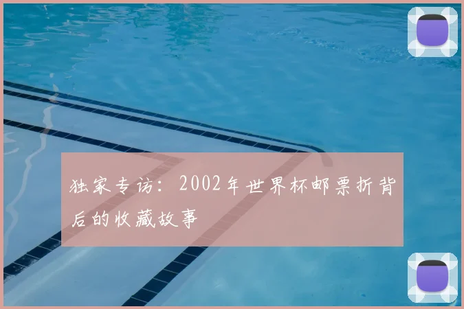 独家专访：2002年世界杯邮票折背后的收藏故事
